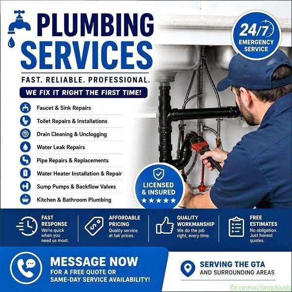 Plumbing Services | Repairs, Installations &
