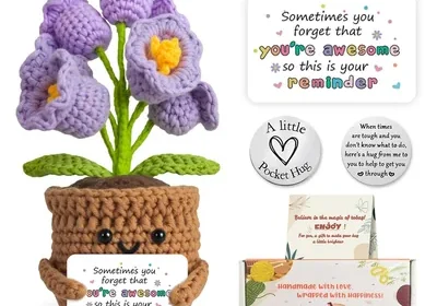 Free ad: Pocket Hug Crochet Flowers Lucky Support Gift - Lily of the Valley Decor in Singapore. Pocket Hug Crochet Flowers Lucky Support Gift - Lily of the Valley Decor in Singapore