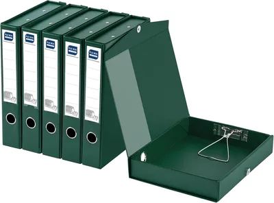 POERMA A4 Box Files – 6 Pack Foldable Document Organizer with Magnetic Closure