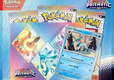 Pokémon - Colección de calcomanías Tech, TCG: Escarlata y Violeta 8.5, Evoluciones Prismáticas (promoción aleatoria) - Mejor Precio in Mexico