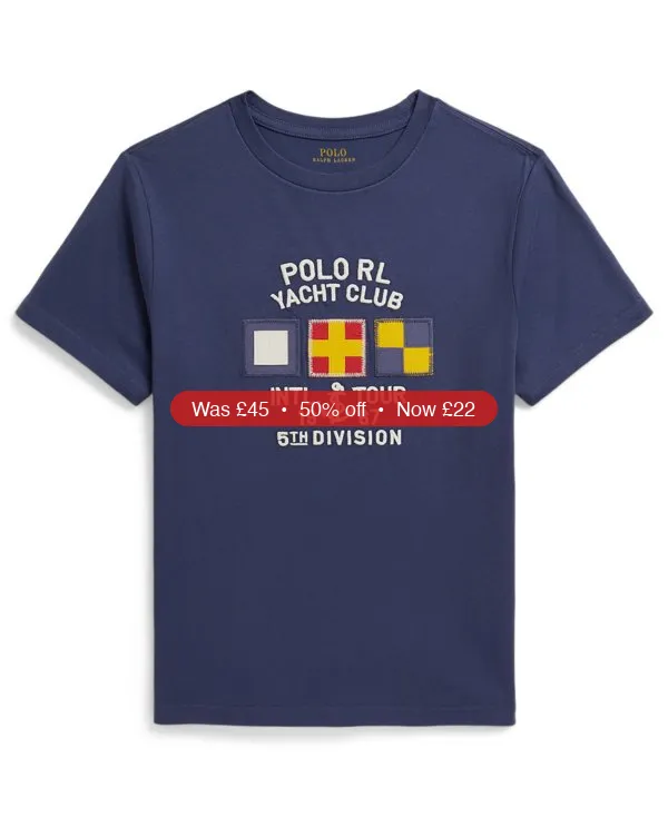 Polo Ralph Lauren Boys’ 8-20 Short-Sleeve T-Shirt – 50% Off