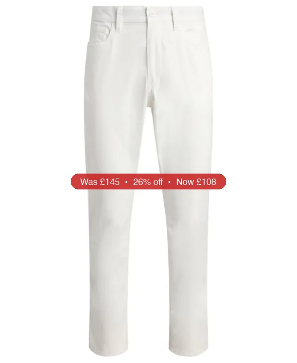Polo Ralph Lauren Men’s Active-Fit Performance Twill Pants – 26% Off