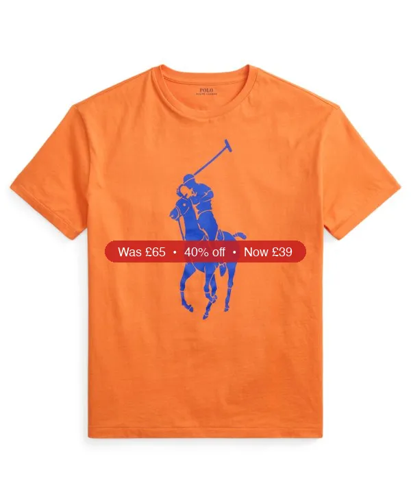 Polo Ralph Lauren Men’s Short-Sleeve Graphic T-Shirt – 40% Off
