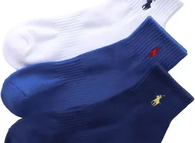 Polo Ralph Lauren Socks Set of 3 Foot Pile Arch Support Multicolored Best Deal in Singapore