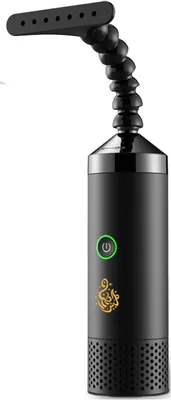 Portable Electric Bakhoor Burner, Rechargeable Arabic Incense Diffuser