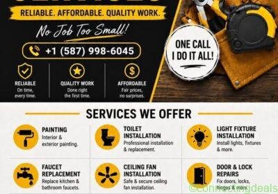 Professional Handyman Services in Calgary