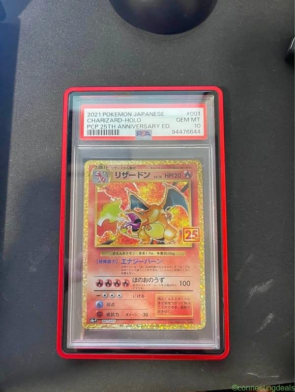 PSA 10 Pokemon slabs