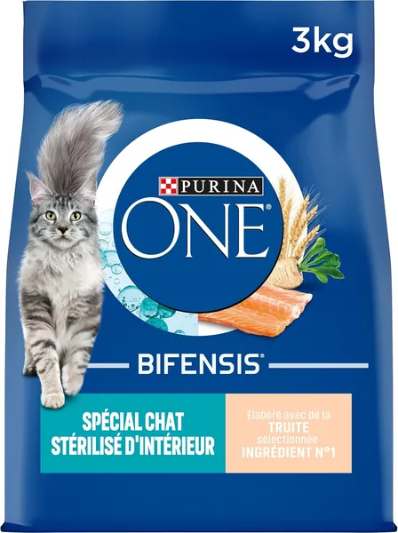 PURINA ONE® Special Indoor Sterilized Kat, Troll och Full Grain – 3 kg – Kibble för vuxna katter Best Deal
