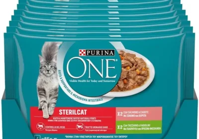 Free ad: Purina One Sterilcat Cibo Umido per Gatti Adulti Sterilizzati con Salmone e Carote, Tacchino e Fagioli Verdi in 48 x 85 g in Italy. Purina One Sterilcat Cibo Umido per Gatti Adulti Sterilizzati con Salmone e Carote, Tacchino e Fagioli Verdi in 48 x 85 g in Italy