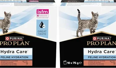 Free ad: Purina Pro Plan Hydracare Nourriture Complémentaire pour Chat Adulte afin de Rester Hydraté Saumon, 10 x 75 g (Pack de 2) - 49% de Réduction in France. Purina Pro Plan Hydracare Nourriture Complémentaire pour Chat Adulte afin de Rester Hydraté Saumon, 10 x 75 g (Pack de 2) - 49% de Réduction in France