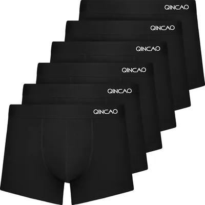 QINCAO Bokserki męskie 6-pak – Najlepsza oferta