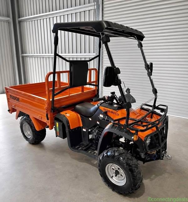 Quad with tray