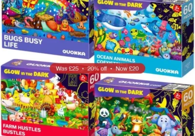 Free ad: Quokka 4 x 60 Piece Puzzles for Kids Ages 4-6 – Glow-in-The-Dark Puzzles - 20% Off in United States. Quokka 4 x 60 Piece Puzzles for Kids Ages 4-6 – Glow-in-The-Dark Puzzles - 20% Off in United States