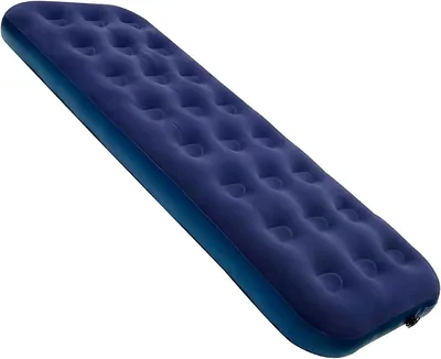 Raganet Colchón Inflable Individual, Cama de Aire Cómoda y Resistente, Plegable para Campismo con Cubierta Afelpada S (35% Off)