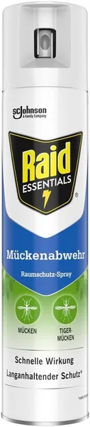 Raid Essentials Mückenabwehr Raumschutz-Spray Best Deal