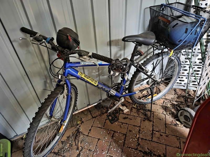 Raleigh bicycle including accessories