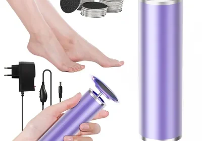 Free ad: Râpe Pieds Électrique Violet - Ponceuse avec 60 Tampons - Anti-callosités Puissante, 0-1200 tr/min in France. Râpe Pieds Électrique Violet - Ponceuse avec 60 Tampons - Anti-callosités Puissante, 0-1200 tr/min in France