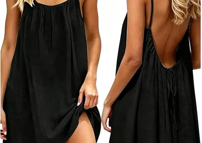 Rartlytir Backless Cami Dress Best Deal in United States