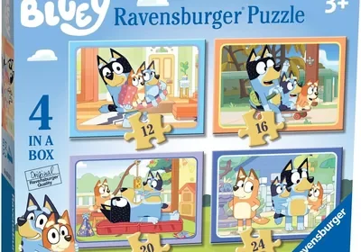 Free ad: Ravensburger Bluey 4-in-1 Jigsaw Puzzle Set - Best Deal in New Zealand. Ravensburger Bluey 4-in-1 Jigsaw Puzzle Set - Best Deal in New Zealand