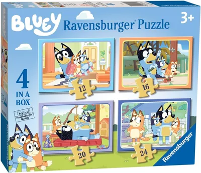 Ravensburger Bluey 4-in-1 Jigsaw Puzzle Set – Best Deal