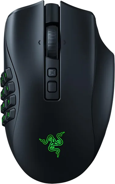 Razer Naga V2 Pro – ergonomiczna mysz do gier MMO z 16 programowalnymi przyciskami (przełączniki optyczne drugiej generacji)