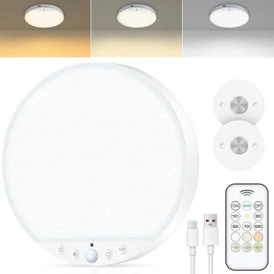 Rechargeable 8W Motion Sensor Ceiling Light Best Deal