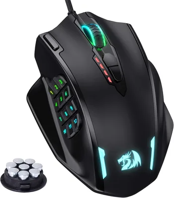 Redragon M908 Impact RGB Gaming Mouse met 12400 dpi – 15% Korting