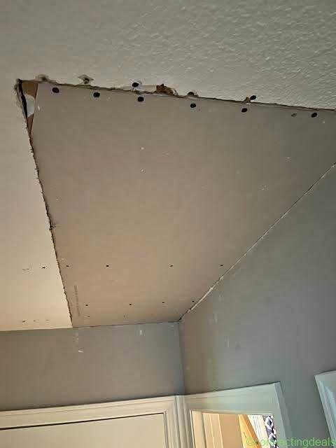 Repair and patch drywall