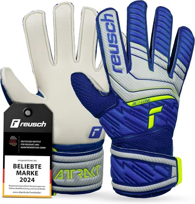Reusch Torwarthandschuhe für Kinder & Teenager – Robuster Grip und stabiler Sitz für Training und Spiel auf Kunstrasen und Naturrasen