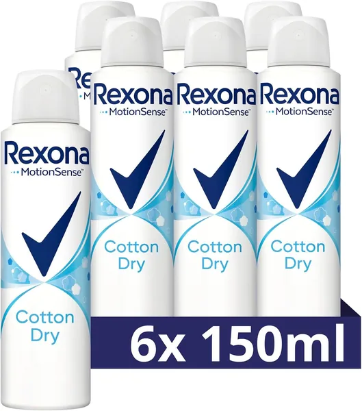 Rexona MotionSense Deodorant Spray Cotton Dry 22% Off – 48h Schutz vor Körpergeruch