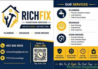 RichFix Handyman Services in Calgary