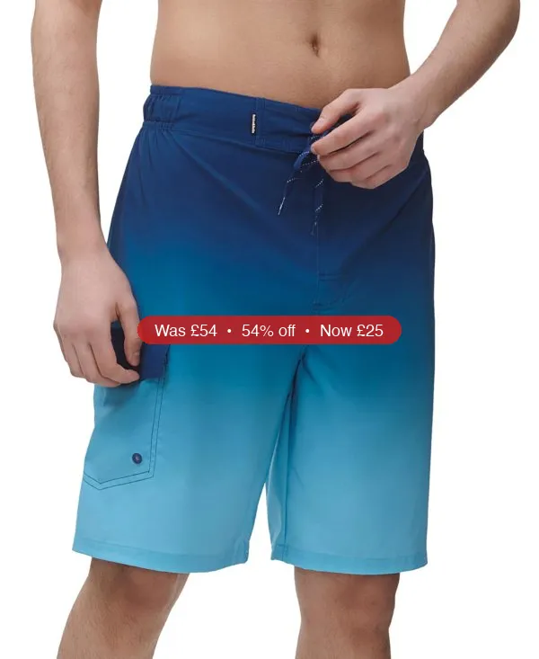 Rokka&Rolla Men’s 9″ NO Liner Board Shorts Quick Dry Swim Trunks SPF 50+ – 54% Off
