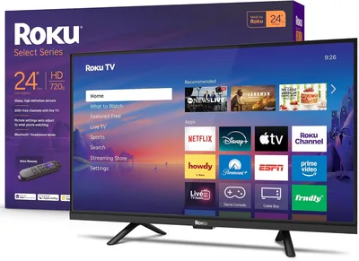 Roku 2026 24-Inch Smart TV – 720p HD Roku TV with Voice Remote – Best Deal
