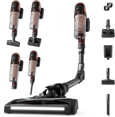 Rowenta X-Pert 6.80 Flex, Aspiradora sin cable con luz LED, hasta 60 min, 4 en 1, ligera, 36% de descuento