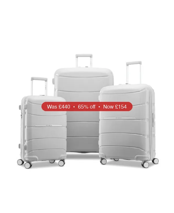 Samsonite Outline Pro Luggage Collection – 65% Off