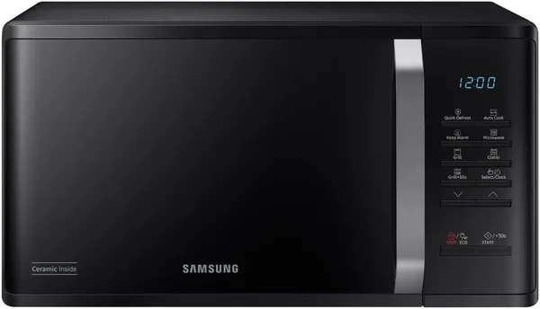 Samsung MG23K3523CKE1: Microonde con Piastra Antiaderente, Programmi Automatici e Defrost Rapido – 53% di Sconto
