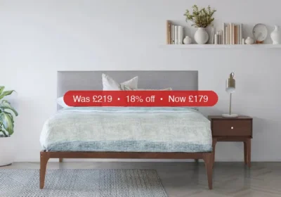 Free ad: Samuel Bed Frame | Single | 3ft | Walnut Effect - 18% Off in Ireland. Samuel Bed Frame | Single | 3ft | Walnut Effect - 18% Off in Ireland