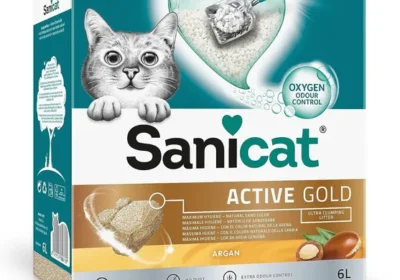 Sanicat - Arena para Gatos con Aroma de Argán | Absorbe la Humedad y Limpieza Fácil | 6 L, 19% Descuento in Spain