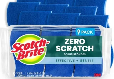 Free ad: Scotch-Brite Non-Scratch Scrub Sponge - 9 Sponges | 18% Off in Singapore. Scotch-Brite Non-Scratch Scrub Sponge - 9 Sponges | 18% Off in Singapore