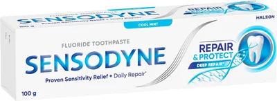 Free ad: Sensodyne Repair & Protect Toothpaste Cool Mint 100g Best Deal in New Zealand. Sensodyne Repair & Protect Toothpaste Cool Mint 100g Best Deal in New Zealand