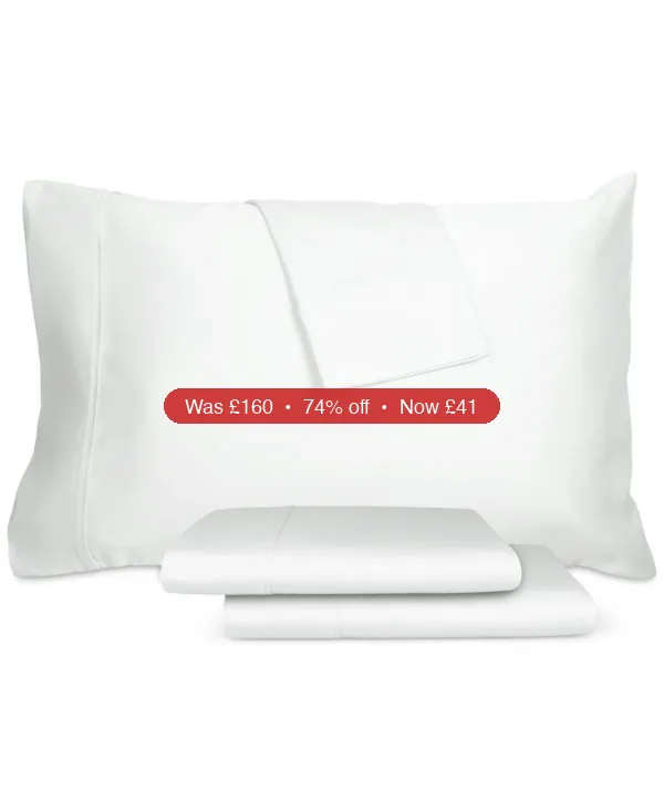 Serene Sleep 1000-Thread Count 4-Pc. Sheet Sets – 74% Off