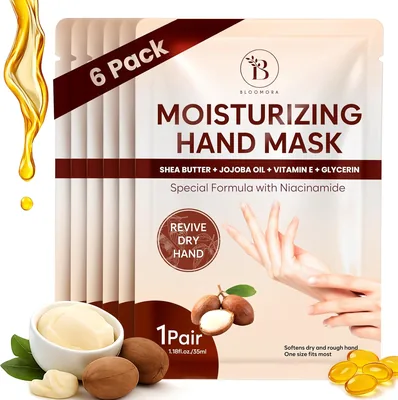Shea Butter Hands Mask Gloves Moisturizing Best Deal