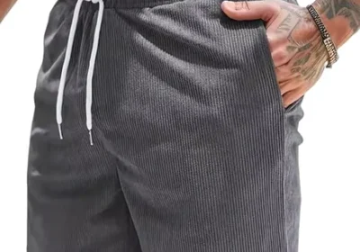 Shorts de sport en corduroy pour hommes, été - Confortables et ajustés avec poches - Meilleur prix in Belgium