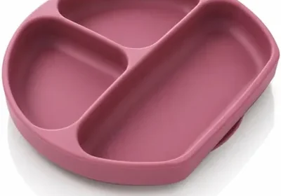 Silicone Suction Plate for Babies - BPA-Free, 3 Compartments - Best Deal in South Africa