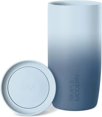 Simple Modern Travel Mug – Insulated Stainless Steel Coffee Tumbler, Ceramic-Lined Cold Brew Cup, 360° Lid, Best Deal