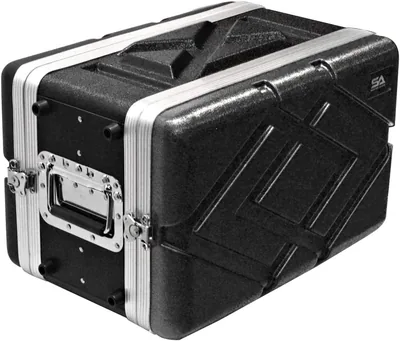 Sísmic Audio – SALWR6S – Funda compacta de 6 espacios en rack ABS para PA DJ Amplificadores y efectos