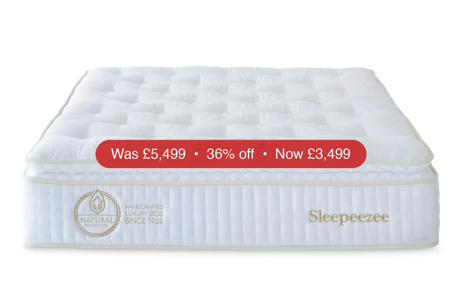 Sleepeezee | New Viscount Mattress | Super King | 6ft – 36% Off