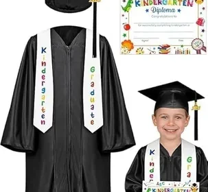 Free ad: SLEEPHEAD Kindergarten Graduation Cap & Gown Set, 2026 Congrats Grad Outfit in Kuwait. SLEEPHEAD Kindergarten Graduation Cap & Gown Set, 2026 Congrats Grad Outfit in Kuwait