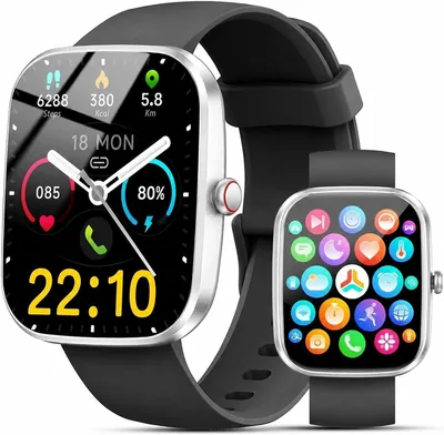 Smartwatch Uomo Donna 2026, Fitness Tracker con Contapassi e Cardiofrequenzimetro, Schermo 1.91″