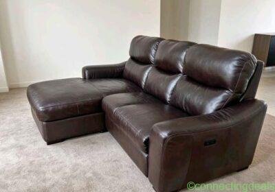 Free ad: Sofa Informa Cheers Kulit asli L sectional plus in Jakarta. Sofa Informa Cheers Kulit asli L sectional plus in Jakarta
